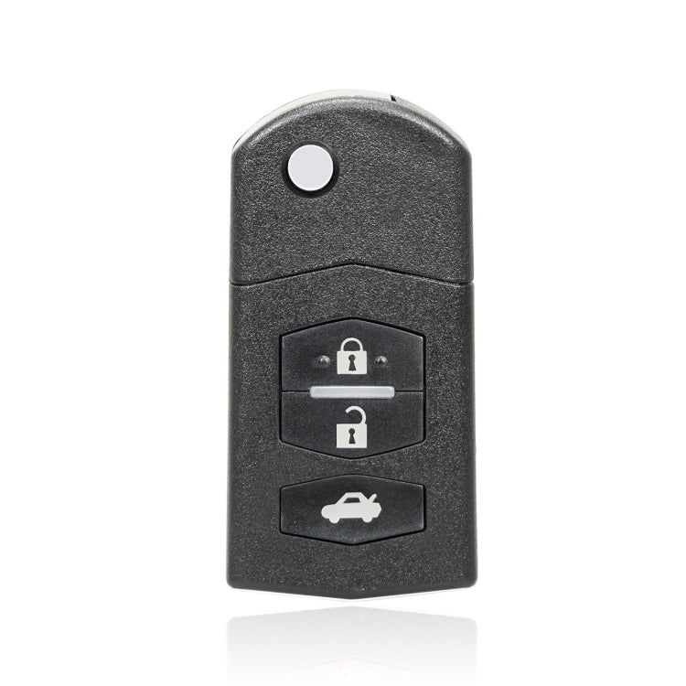 Car Key Shell Cover for Mazda, Style:3-button - Car Key Cases by buy2fix | Online Shopping UK | buy2fix
