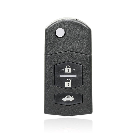 Car Key Shell Cover for Mazda, Style:3-button - Car Key Cases by buy2fix | Online Shopping UK | buy2fix