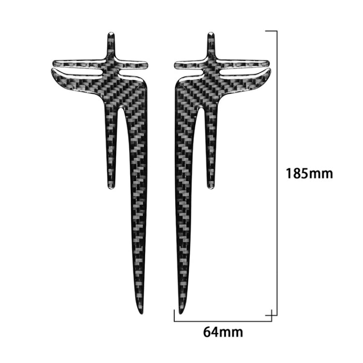 Car Carbon Fiber Body Random Decorative Stickers by buy2fix