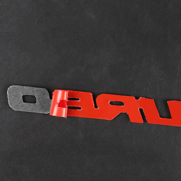 Car Carbon Fiber Body Random Decorative Stickers(Black) by buy2fix