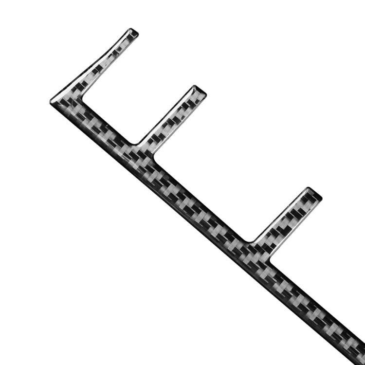 Car Carbon Fiber Central Control Button Frame Decorative Sticker for Porsche Panamera 2010-2016, Left and Right Drive - Car Interior Mouldings by buy2fix | Online Shopping UK | buy2fix