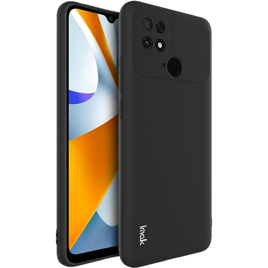 For Xiaomi Poco C40 IMAK UC-3 Series Shockproof Frosted TPU Phone Case(Black) - Xiaomi Cases by imak | Online Shopping UK | buy2fix