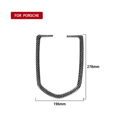 Car Carbon Fiber Front Reading Light Decorative Sticker for Porsche Panamera 2010-2016, Left and Right Drive - Car Interior Mouldings by buy2fix | Online Shopping UK | buy2fix