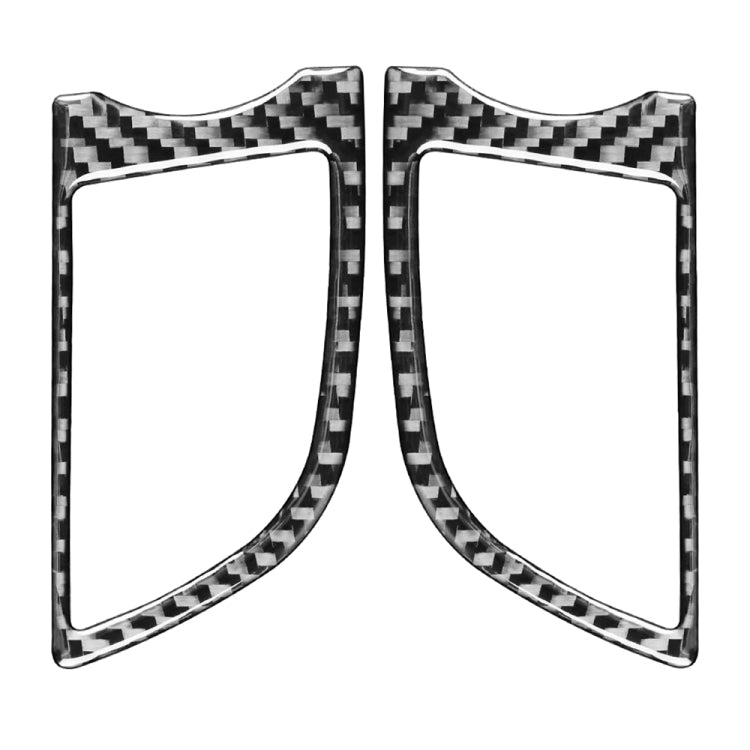 Car Carbon Fiber Dashboard Air Outlet Decorative Sticker for Porsche Panamera 2010-2016, Left and Right Drive - Car Interior Mouldings by buy2fix | Online Shopping UK | buy2fix