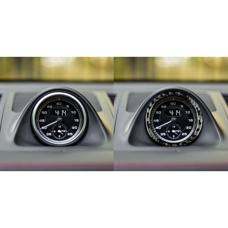 Car Carbon Fiber Speedometer Decorative Sticker for Porsche Panamera 2010-2016, Left and Right Drive - Car Interior Mouldings by buy2fix | Online Shopping UK | buy2fix