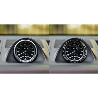 Car Carbon Fiber Speedometer Decorative Sticker for Porsche Panamera 2010-2016, Left and Right Drive - Car Interior Mouldings by buy2fix | Online Shopping UK | buy2fix