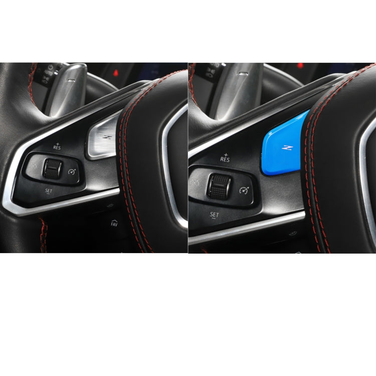 Car Steering Wheel Buttons for Chevrolet Corvette C8 2020-2021(Blue) - Steering Wheel Accessories by buy2fix | Online Shopping UK | buy2fix