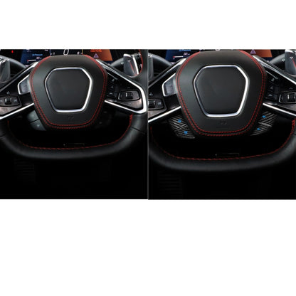 Car Steering Wheel Below Buttons for Chevrolet Corvette C8 2020-2021(Blue) - Steering Wheel Accessories by buy2fix | Online Shopping UK | buy2fix