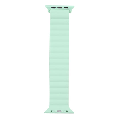 Silicone Magnet Watch Band For Apple Watch Ultra 49mm&Watch Ultra 2 49mm / Series 9&8&7 45mm / SE 3&SE 2&6&SE&5&4 44mm / 3&2&1 42mm(Khaki) by buy2fix