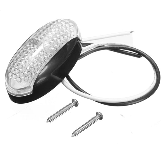 4 PCS MK-184 DC10-30V Truck Two-color Side Clearance Maker Light(Yellow Shell Yellow Light) - Clearance Lights by buy2fix | Online Shopping UK | buy2fix