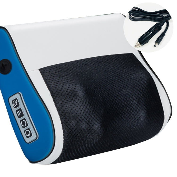 Multifunctional Hot Compress Neck Massager Car Cervical Spine Massage Pillow(Blue Upgrade) - Seat Accessories by buy2fix | Online Shopping UK | buy2fix