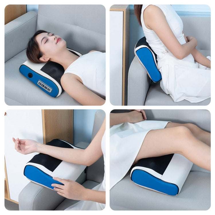 Multifunctional Hot Compress Neck Massager Car Cervical Spine Massage Pillow(One Button) - Seat Accessories by buy2fix | Online Shopping UK | buy2fix