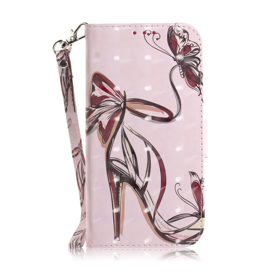 For Nokia G11 Plus 3D Colored Horizontal Flip Leather Phone Case(Butterfly High-heeled) - Nokia Cases by buy2fix | Online Shopping UK | buy2fix