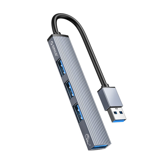 ORICO AH-A13 USB 3.0 x 1 + USB 2.0 x 3 to USB 3.0 HUB Adapter(Space Gray) - USB 3.0 HUB by ORICO | Online Shopping UK | buy2fix