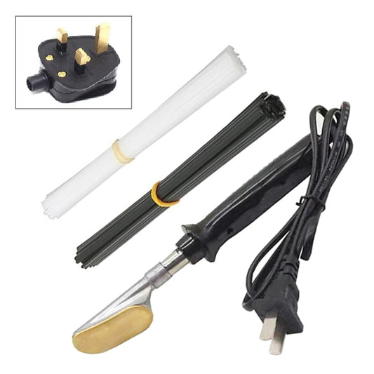 50W Car Bumper Repair Welding Gun Heating Leveling Equipment+Welding Rod(UK Plug) - Hand Tool Sets by buy2fix | Online Shopping UK | buy2fix