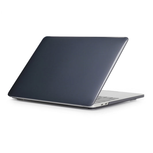 For MacBook Air 13.6 2025 / 2023 / 2022 Laptop Crystal Style Protective Case(Black) - MacBook Air Cases by buy2fix | Online Shopping UK | buy2fix