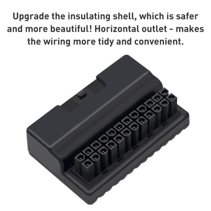 2 PCS ATX 24Pin 90 Degree Power Plug Adapter by buy2fix