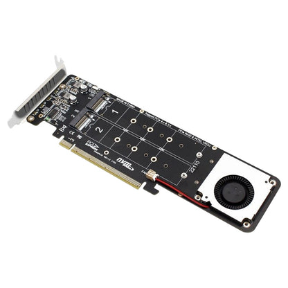 PCIe X16 to M.2 M-key NVMEx4 SSD RAID Converter Card by buy2fix