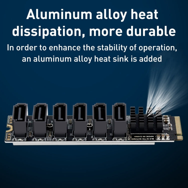 M2 M-EKY PCIE 3.0 to SATA 6G Adapter by buy2fix