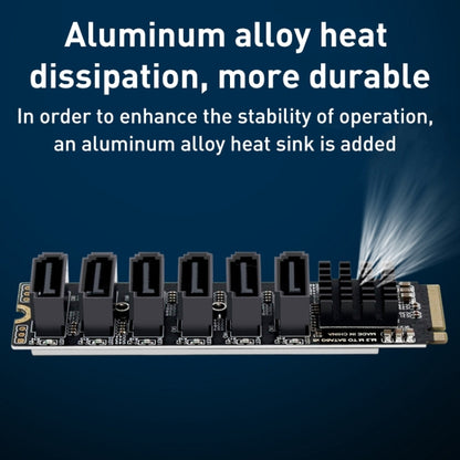 M2 M-EKY PCIE 3.0 to SATA 6G Adapter by buy2fix