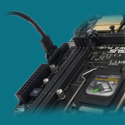 10 PCS Motherboard USB 2.0 9Pin to USB 3.0 19Pin Plug-in Connector Adapter, Model:PH23B by buy2fix