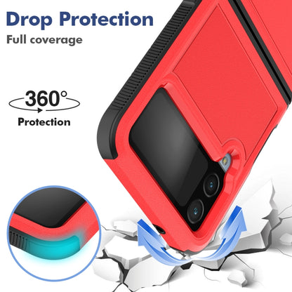 For Samsung Galaxy Z Flip4 PC + TPU Phone Case(Red) - Galaxy Z Flip4 5G Cases by buy2fix | Online Shopping UK | buy2fix