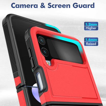 For Samsung Galaxy Z Flip4 PC + TPU Phone Case(Red) - Galaxy Z Flip4 5G Cases by buy2fix | Online Shopping UK | buy2fix