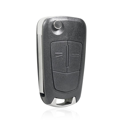 For Opel Car Foldable Blade Key Case with Screw Hole, Style:3-button HU43 Milling Embryo - Remote Car Key by buy2fix | Online Shopping UK | buy2fix