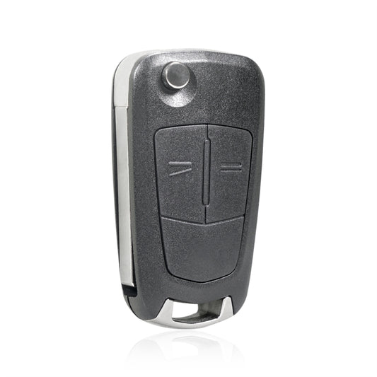 For Opel Car Foldable Blade Key Case with Screw Hole, Style:3-button HU43 Milling Embryo - Remote Car Key by buy2fix | Online Shopping UK | buy2fix