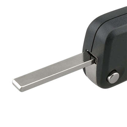 For Opel Car Foldable Blade Key Case with Screw Hole, Style:3-button HU43 Milling Embryo - Remote Car Key by buy2fix | Online Shopping UK | buy2fix