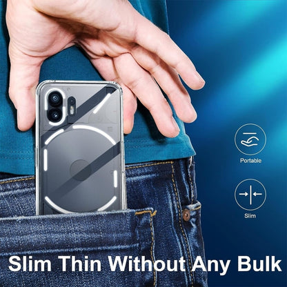 For Nothing Phone 1 All-inclusive Transparent Shockproof Phone Case - Nothing Cases by buy2fix | Online Shopping UK | buy2fix
