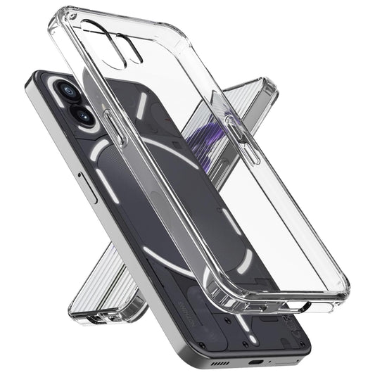 For Nothing Phone 1 All-inclusive Transparent Shockproof Phone Case - Nothing Cases by buy2fix | Online Shopping UK | buy2fix