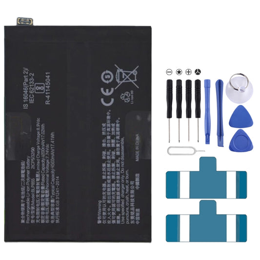BLP855 4500 mAh Li-Polymer Battery Replacement For OPPO Reno6 Pro 5G / K9 Pro - For OPPO by buy2fix | Online Shopping UK | buy2fix