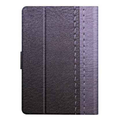 For Amazon Kindle Paperwhite 4 / 3 / 2 / 1 Stitching Solid Color Smart Leather Tablet Case(Grey) - Lenovo by buy2fix | Online Shopping UK | buy2fix