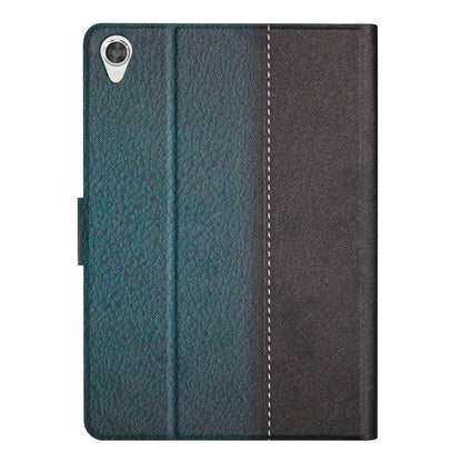 For Lenovo Tab M10 HD 2nd Gen Stitching Solid Color Smart Leather Tablet Case(Green) - Lenovo by buy2fix | Online Shopping UK | buy2fix