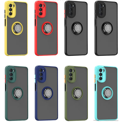 For Motorola Moto G 5G 2022 Q Shadow 1 Series TPU and PC Phone Case(Black) - Motorola Cases by buy2fix | Online Shopping UK | buy2fix