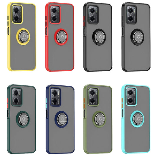 For Xiaomi Redmi Note 11E Q Shadow 1 Series TPU and PC Phone Case(Army Green) - Xiaomi Cases by buy2fix | Online Shopping UK | buy2fix