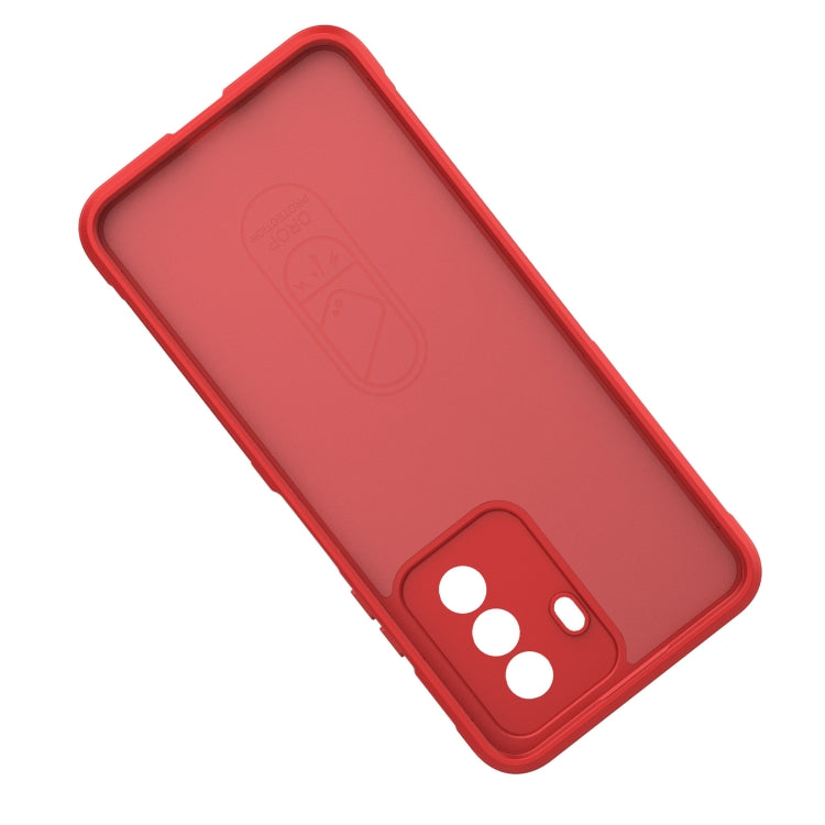 For Huawei Enjoy 50 4G / Nova Y70 Magic Shield TPU + Flannel Phone Case(Dark Blue) - Huawei Cases by buy2fix | Online Shopping UK | buy2fix