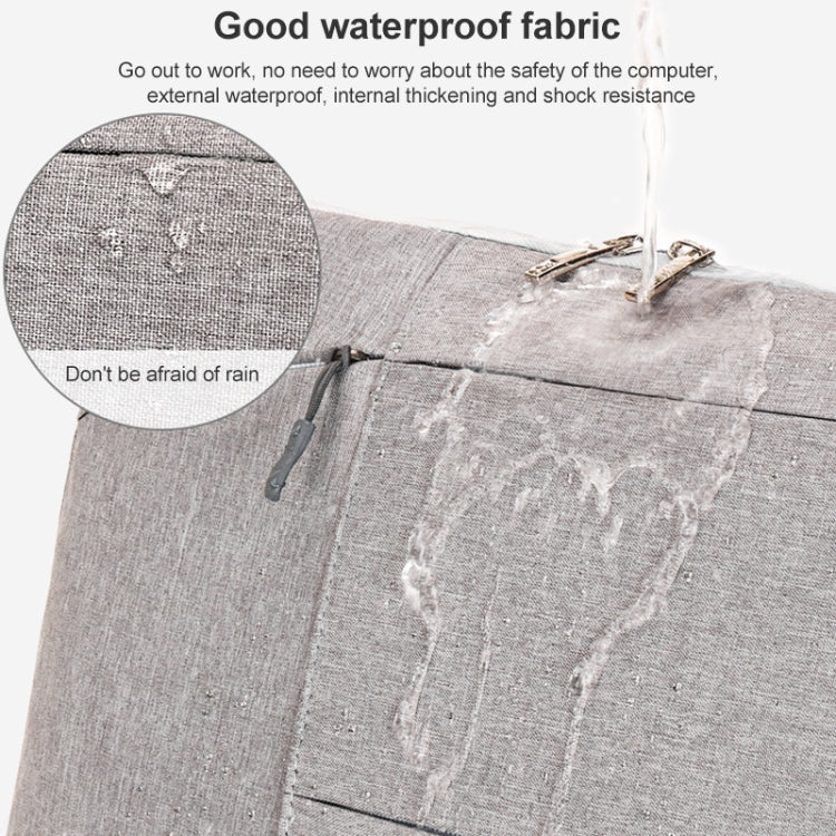 C310 Portable Casual Laptop Handbag, Size:13-13.3 inch(Blue) by buy2fix