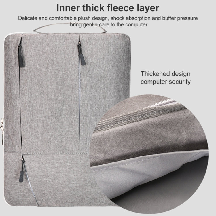 C310 Portable Casual Laptop Handbag, Size:13-13.3 inch(Blue) by buy2fix