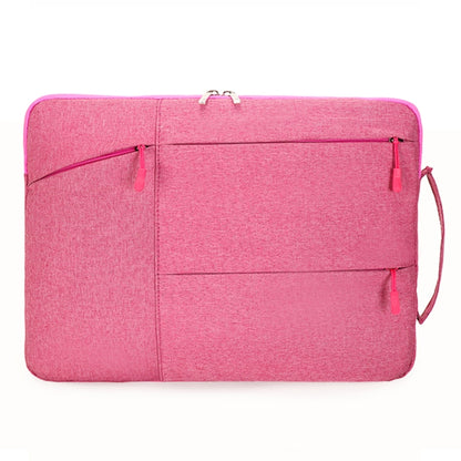 C310 Portable Casual Laptop Handbag, Size:15.6-17 inch(Pink) by buy2fix