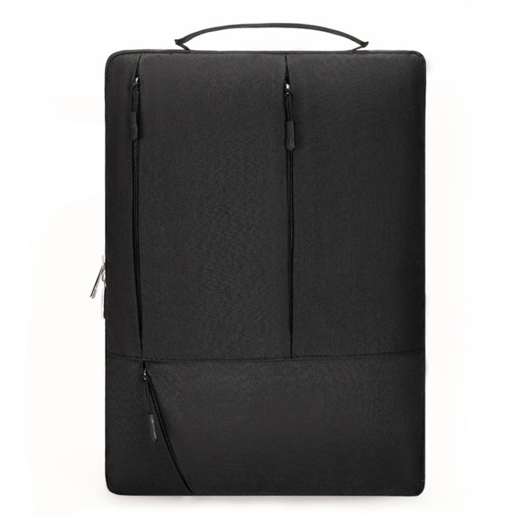 C310 Portable Casual Laptop Handbag, Size:15.6-17 inch(Black) by buy2fix