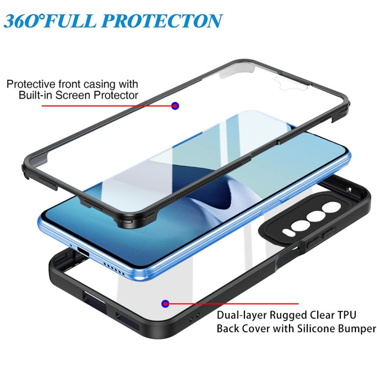 For vivo Y20 360 Degrees Full Coverage Phone Case(Black) - vivo Cases by buy2fix | Online Shopping UK | buy2fix