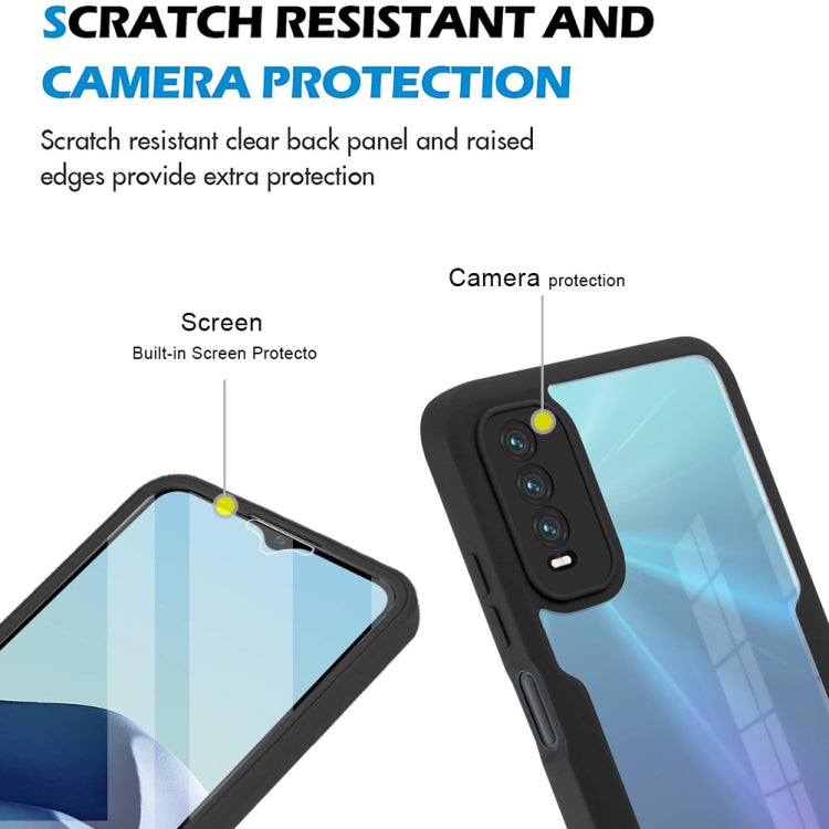 For vivo Y20 360 Degrees Full Coverage Phone Case(Black) - vivo Cases by buy2fix | Online Shopping UK | buy2fix