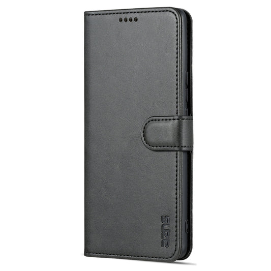 For Huawei nova 10 AZNS Skin Feel Calf Texture Flip Leather Phone Case(Black) - Huawei Cases by AZNS | Online Shopping UK | buy2fix
