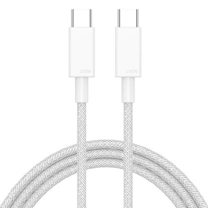 100W USB-C / Type-C to USB-C / Type-C Fast Charging Data Cable, Length:2m(White) by buy2fix