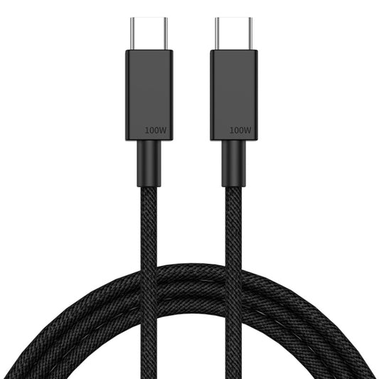 100W USB-C / Type-C to USB-C / Type-C Fast Charging Data Cable, Length:2m(Black) by buy2fix