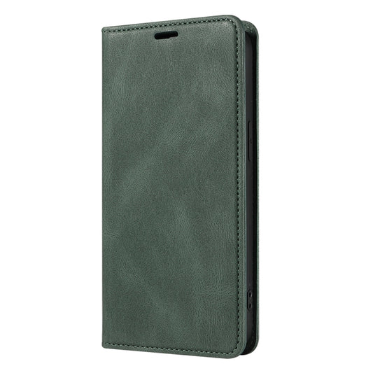 For Samsung Galaxy S22+ 5G Wristband Magnetic Leather Phone Case(Green) - Galaxy S22+ 5G Cases by buy2fix | Online Shopping UK | buy2fix