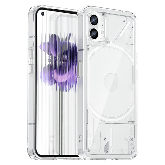 For Nothing Phone 1 Colorful Series Acrylic + TPU Phone Case(Transparent) - Nothing Cases by buy2fix | Online Shopping UK | buy2fix