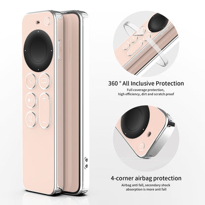 TPU Protective Case For Apple TV 4K 4th Siri Remote Control(Pink) - Apple TV Accessories by buy2fix | Online Shopping UK | buy2fix